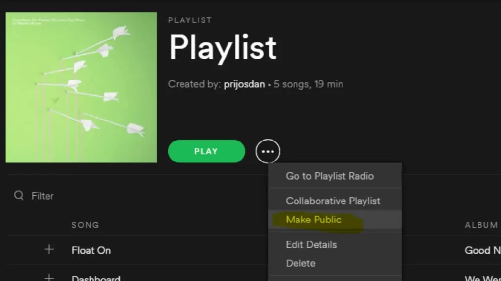Spotify Recover Playlist Not Showing Up