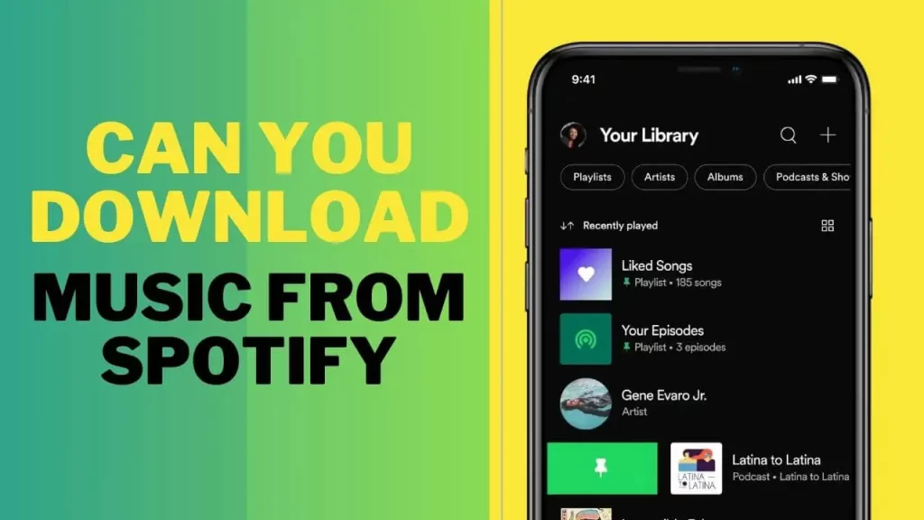 Can you download music from Spotify Premium?