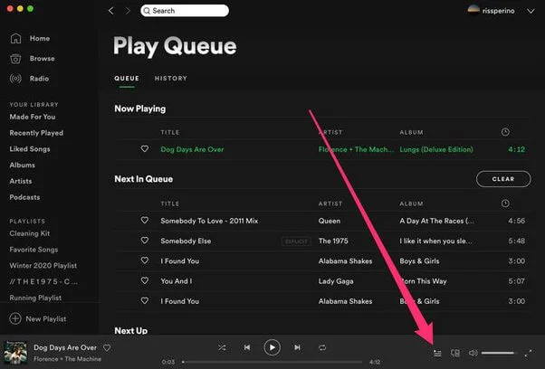 How To Shuffle Your Queue on Spotify