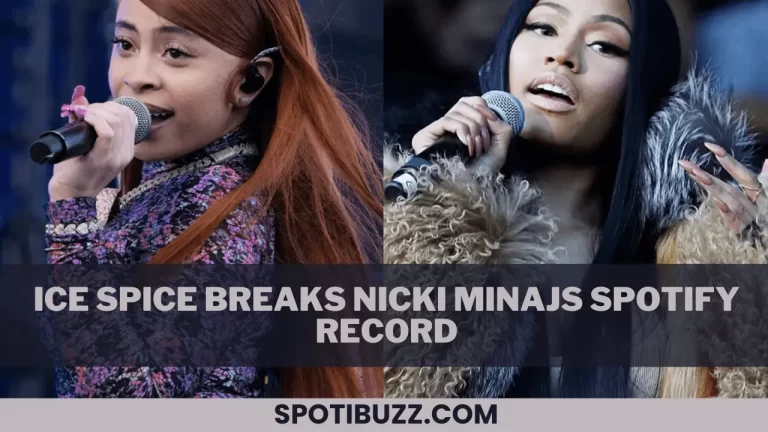 Ice Spice Breaks Nicki Minajs Spotify Record