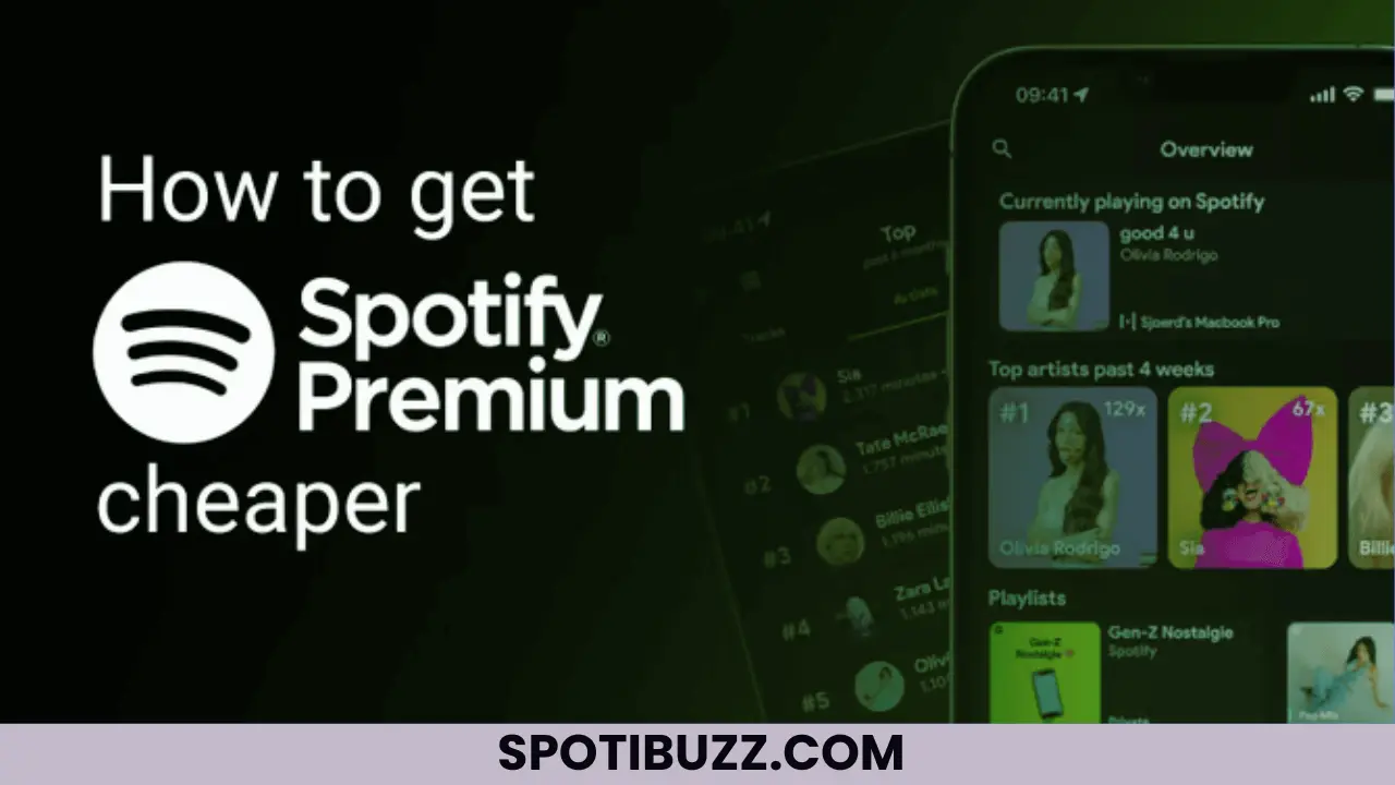 Get Spotify Premium Subscriptions at Lower Price