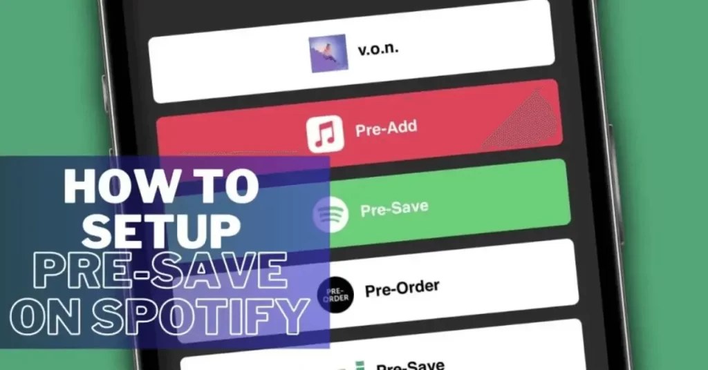 How To Pre-save on Spotify