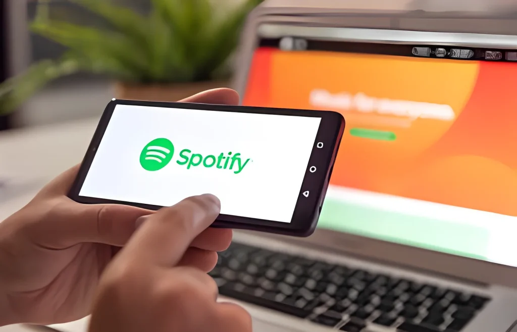 Spotify apk en móvil vs portátil