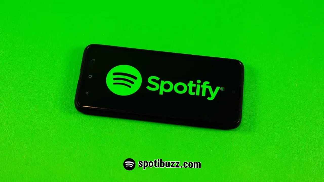 playing spotify music app on android smart phone